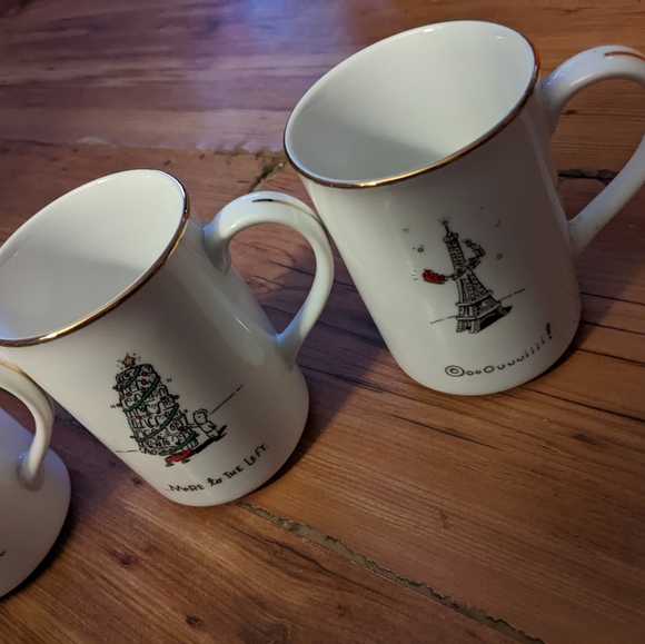 Merry Masterpieces American Edition Mugs ~ Set of - Picture 3 of 8